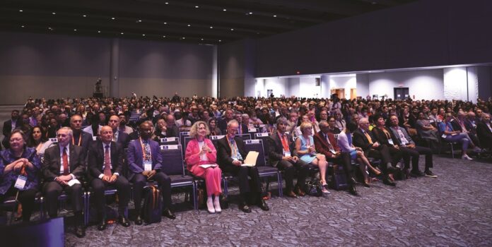 WWCE Delegates gather for the opening ceremony